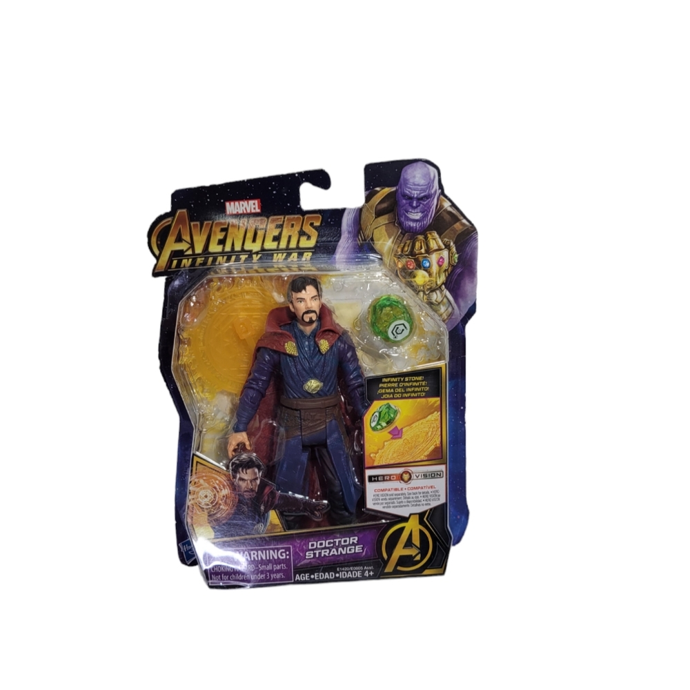 Marvel Avengers Infinity War Doctor Strange w/Infinity Stone Action Figure 6"